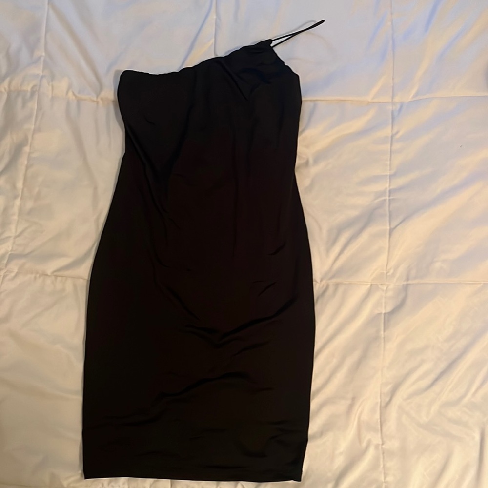 black Windsor Mini Dress